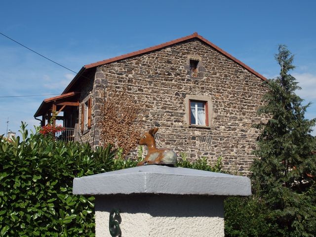 Romagnat lane na stupu